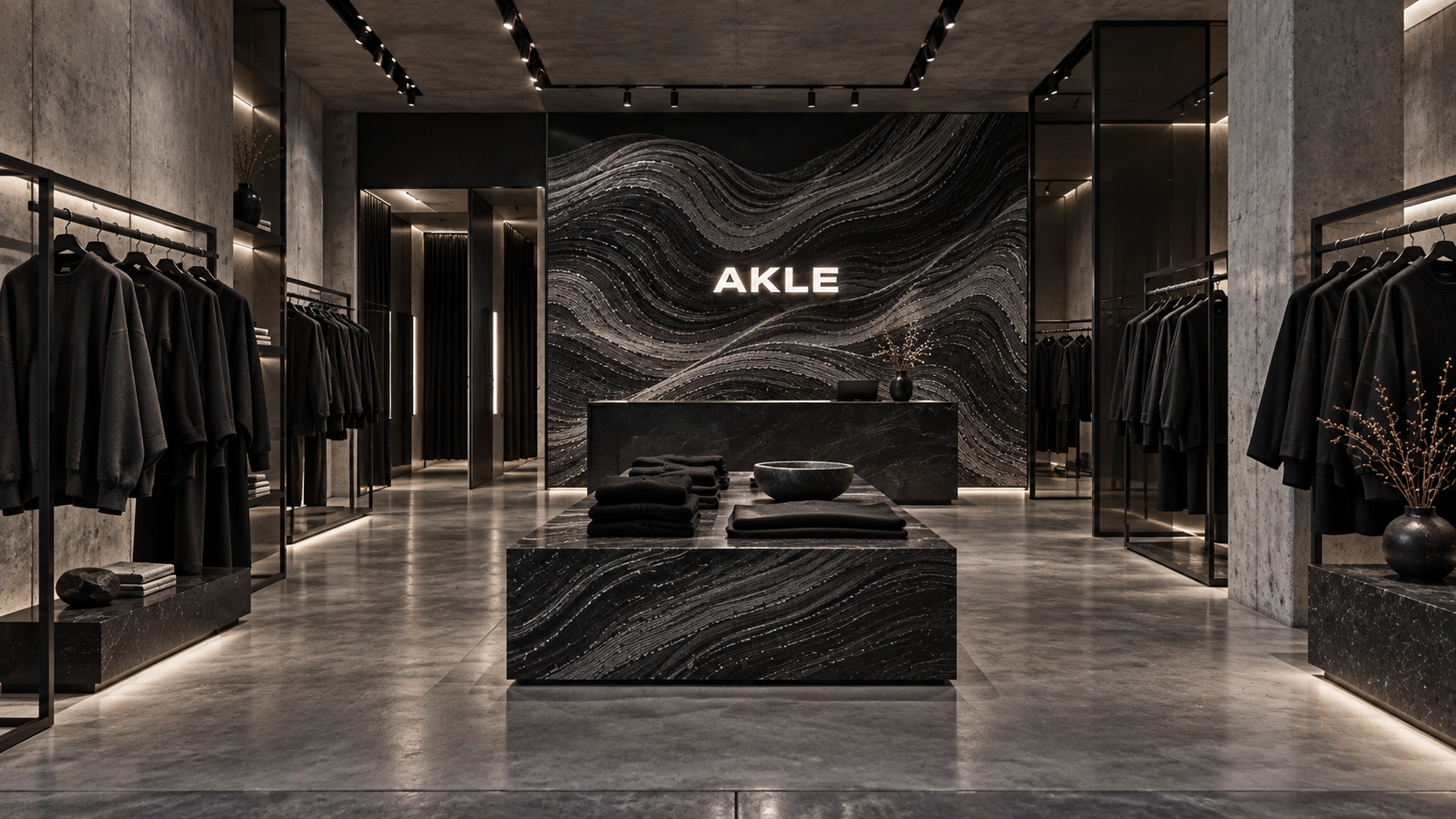 Визуализация фирменного стиля «AKLE»