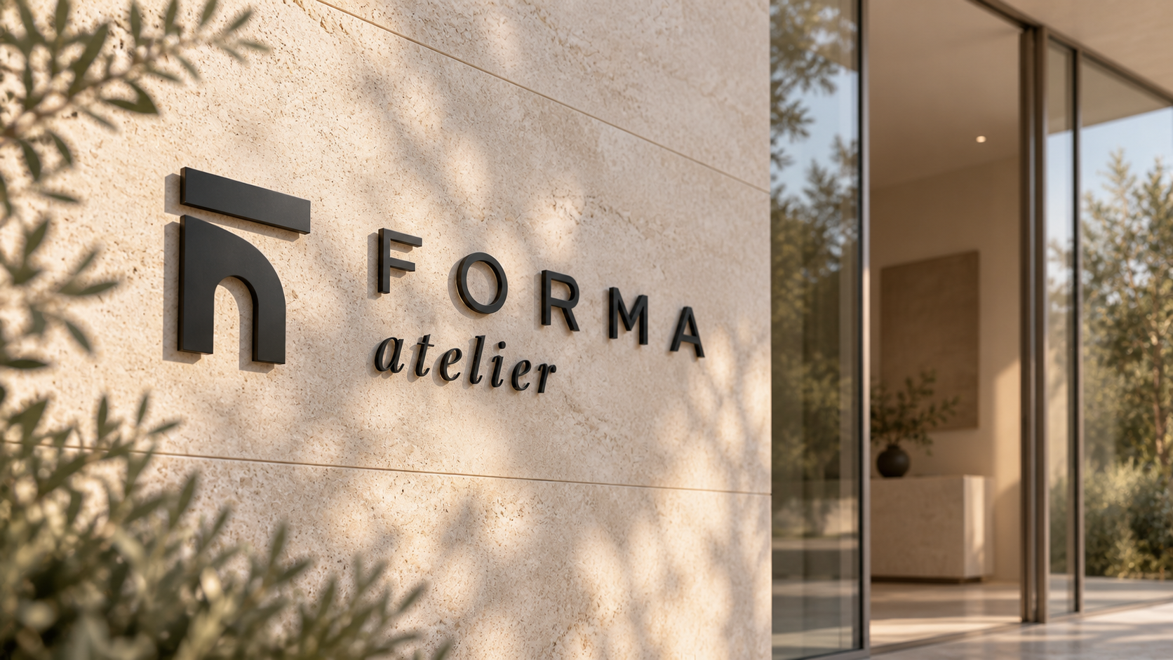 Визуализация бренда FORMA Atelier