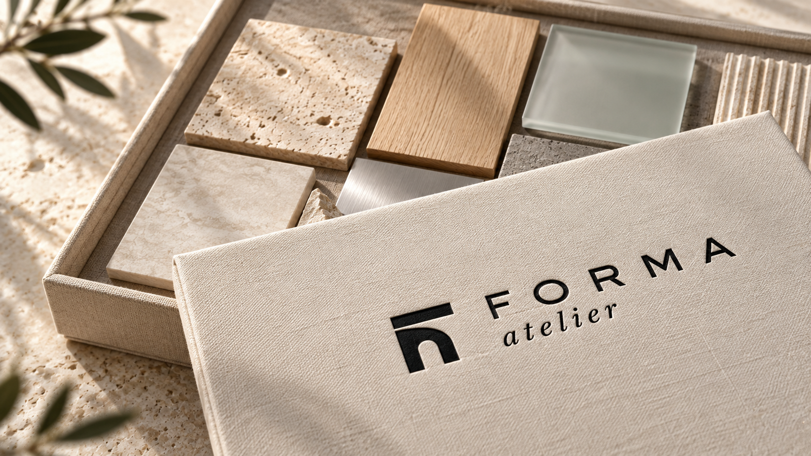 Визуализация фирменного стиля FORMA Atelier