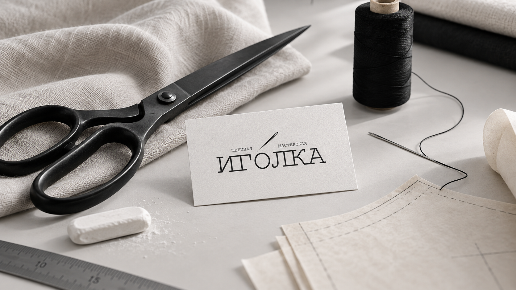 Визуализация бренда «Иголка»