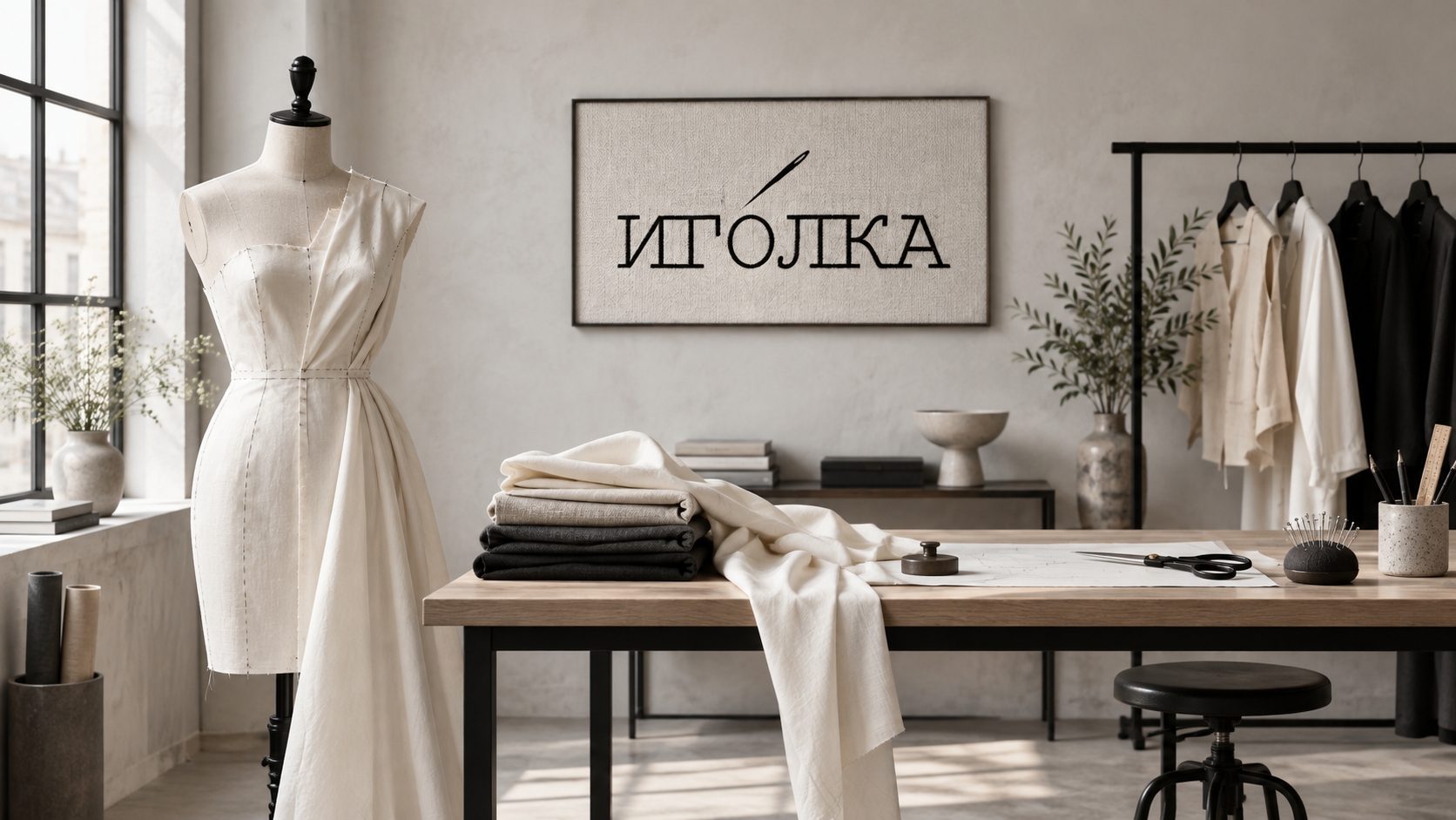 Визуализация фирменного стиля «Иголка»