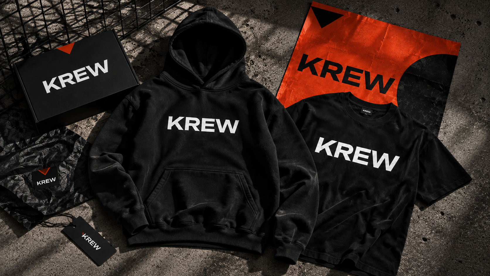 Визуализация фирменного стиля KREW