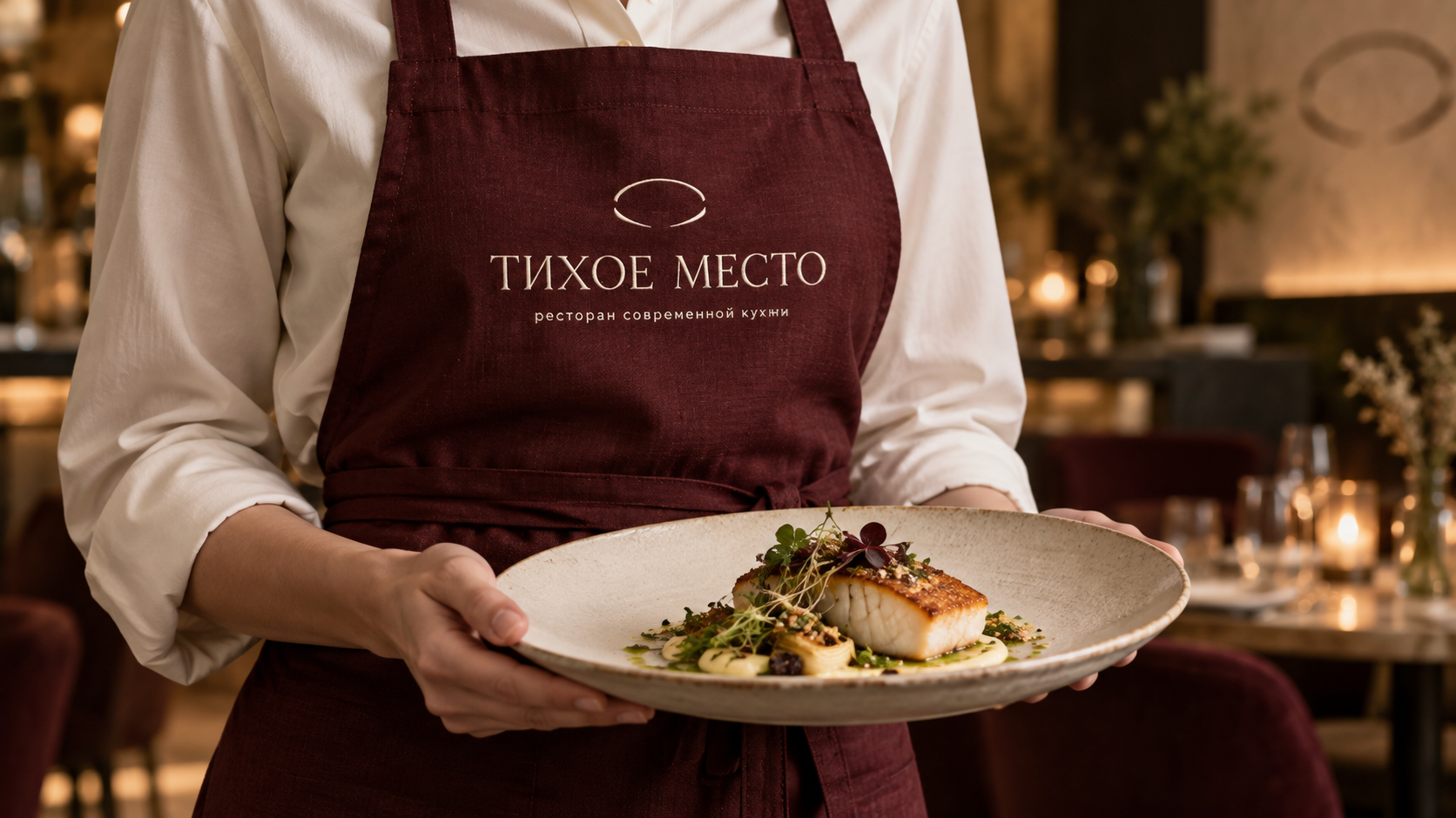 Визуализация фирменного стиля «Тихое место»