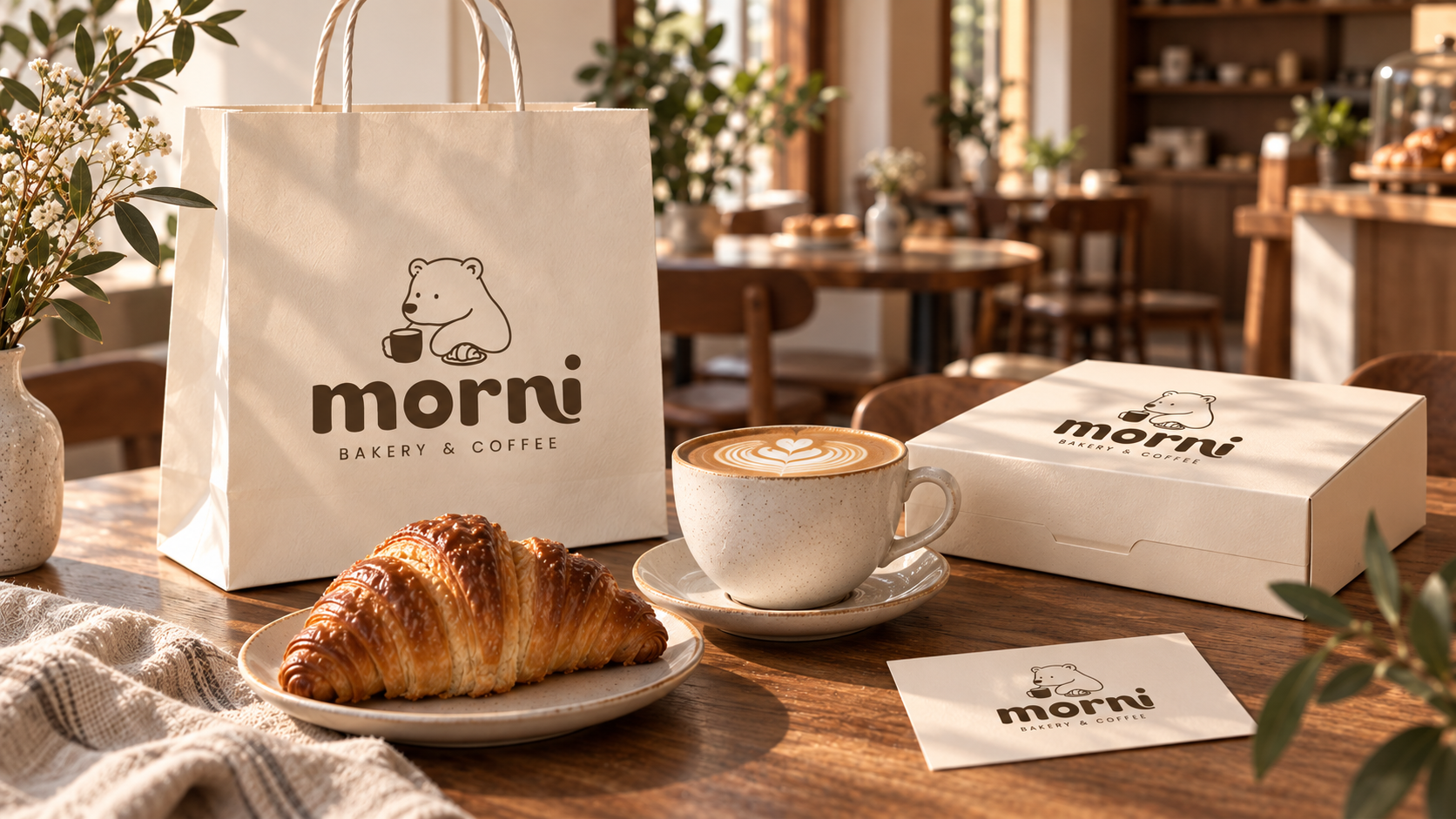 Визуализация фирменного стиля MORNI