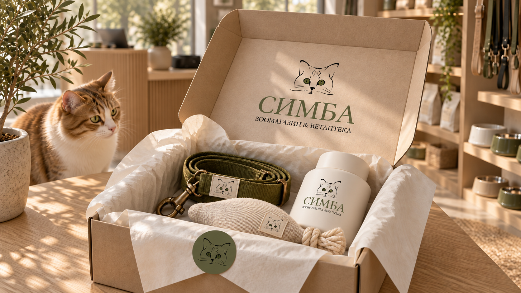 Визуализация фирменного стиля SIMBA