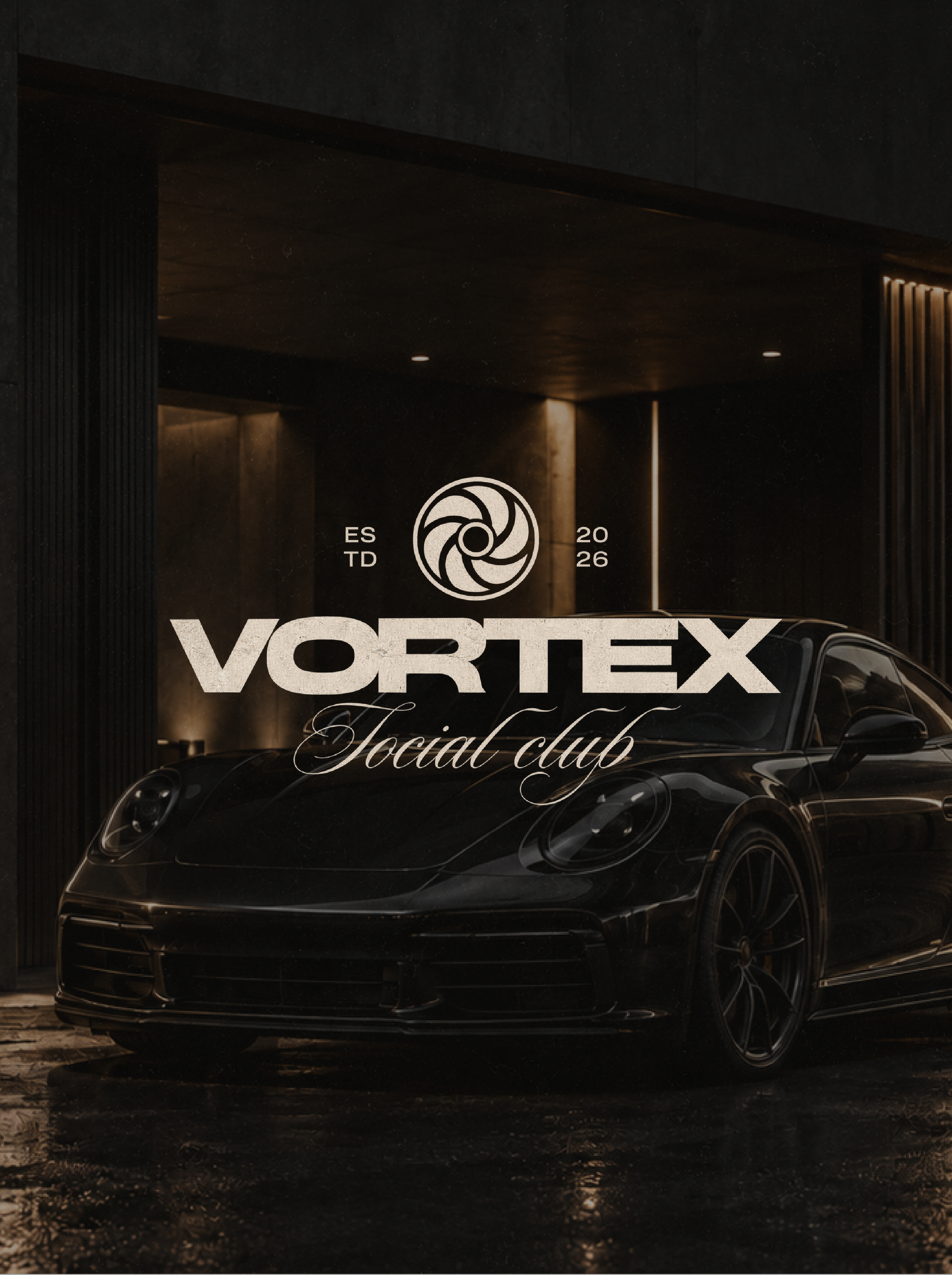 VORTEX Логотип и фирменный стиль